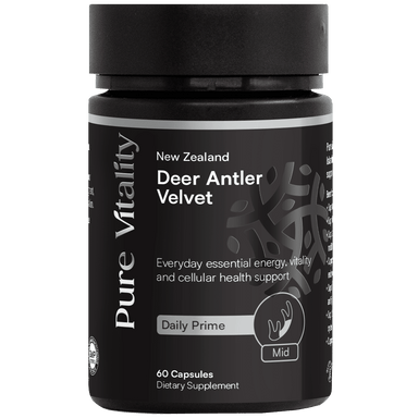 Pure Vitality Deer Antler Velvet - Daily Prime | healthy.co.nz