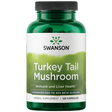 Swanson Turkey Tail Mushroom | healthy.co.nz