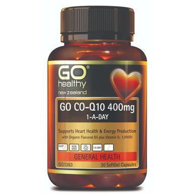 Go Healthy Go Co-Q10 400mg 1-A-Day