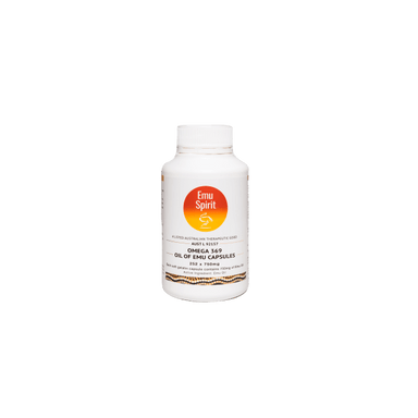 Emu Spirit Omega 369 Oil of Emu Capsules 750mg