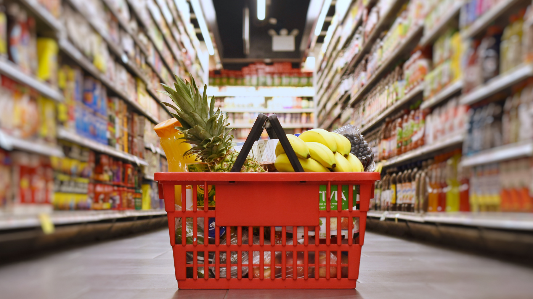 Fresh Fruit and Vegetables from the supermarket