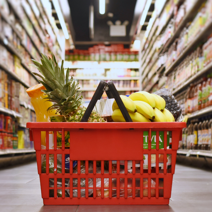 Fresh Fruit and Vegetables from the supermarket