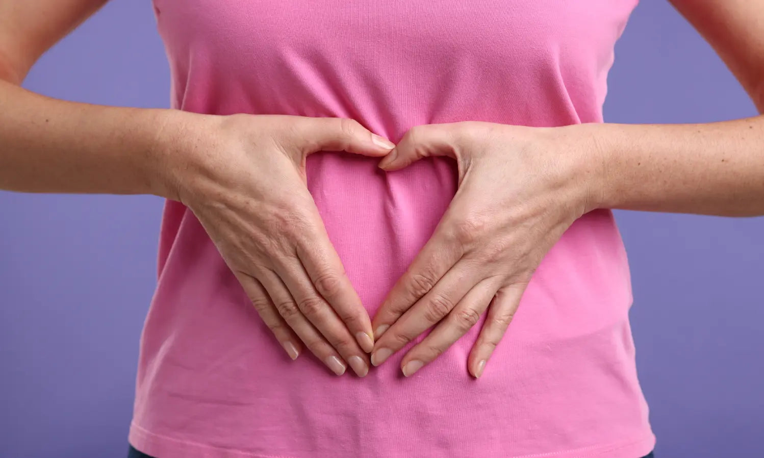 Digestive enzymes, probiotics and fibre supplement options on a Healthy gut support shelf