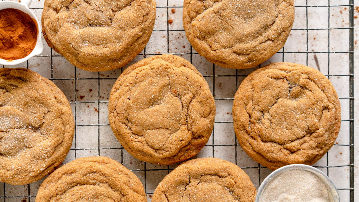 30 Minute Ginger Molasses Cookies â€” healthy.co.nz
