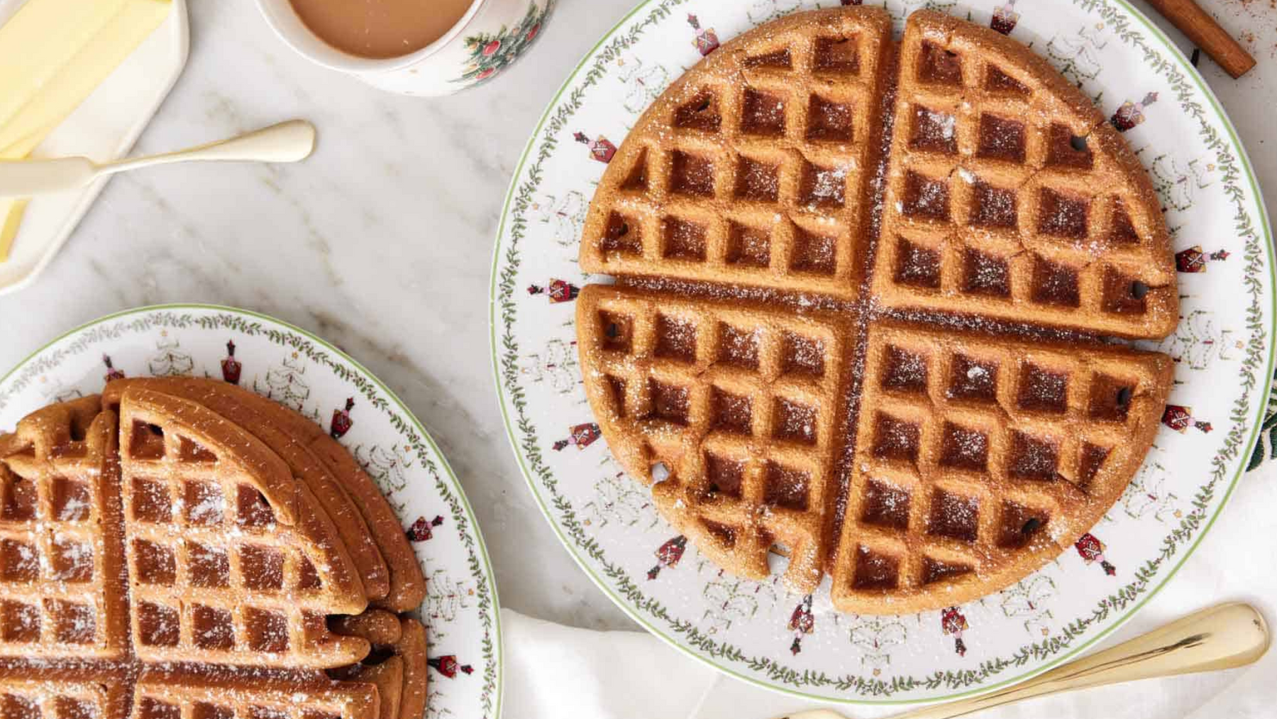 Gingerbread Waffles