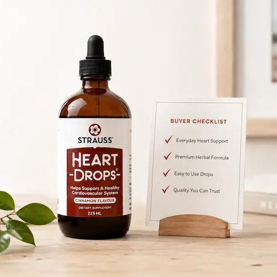 Strauss Heartdrops reviews NZ buyer checklist for product facts and routine fit