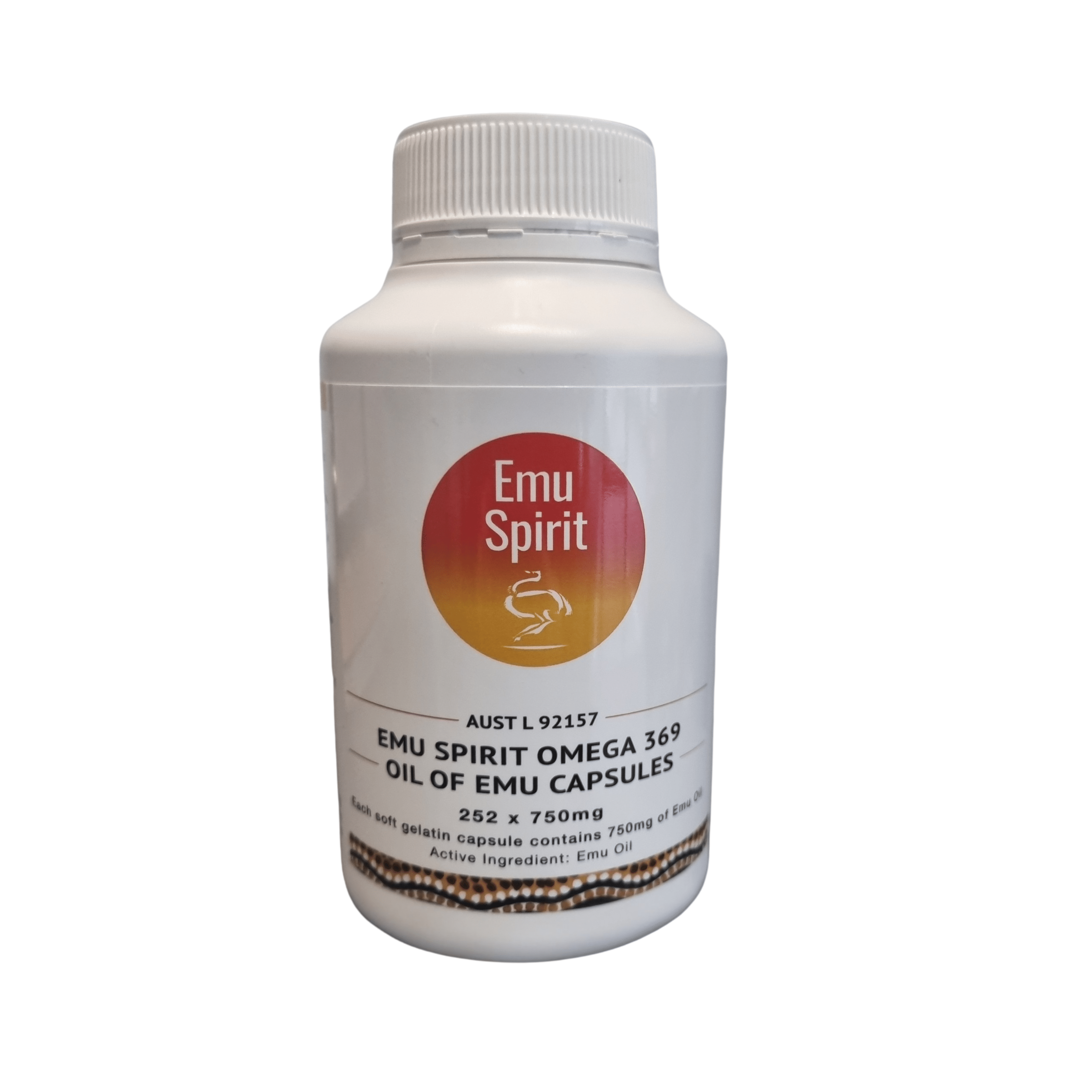 Emu Spirit Omega 369 Oil of Emu Capsules 750mg | healthy.co.nz