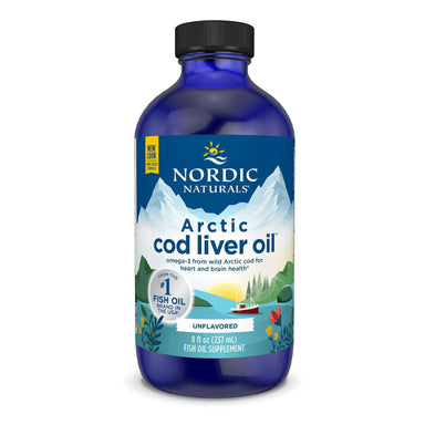 Nordic Naturals Arctic Cod Liver Oil Unflavoured | healthy.co.nz