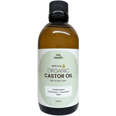 VSL Health Organic Castor Oil 220ml | Healthy.co.nz