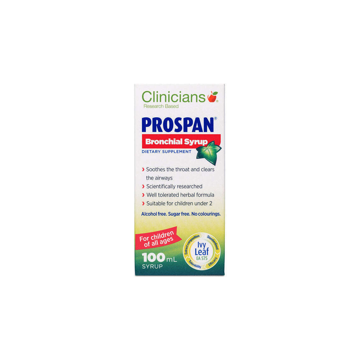 Short Syrup Clinicians Prospan Bronchial Syrup - Short Dated | Ivy Leaf — healthy.co.nz