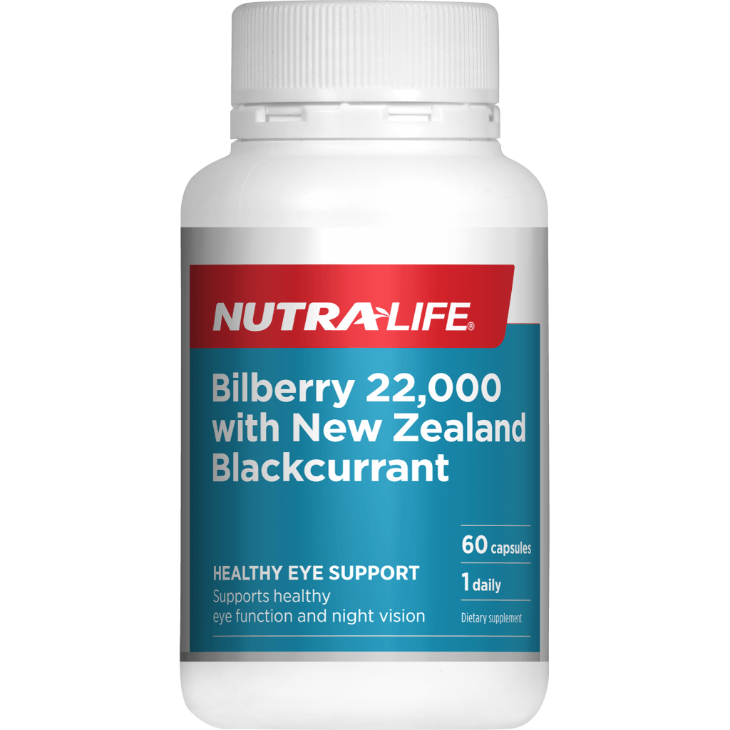 Nutra-Life Bilberry 22,000 with New Zealand Blackcurrant