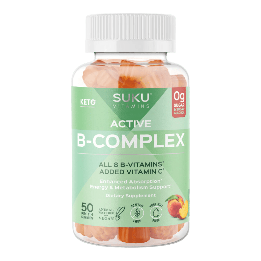 SUKU Vitamins Active B Complex Gummies | healthy.co.nz