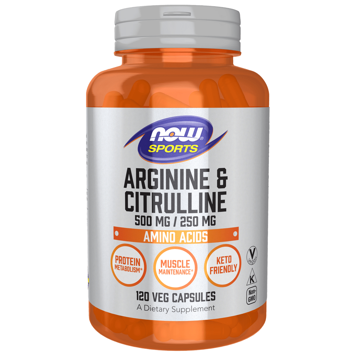 Now Sports Arginine & Citrulline | Amino Acids | Healthy