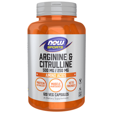 Now Sports Arginine & Citrulline | Amino Acids | Healthy