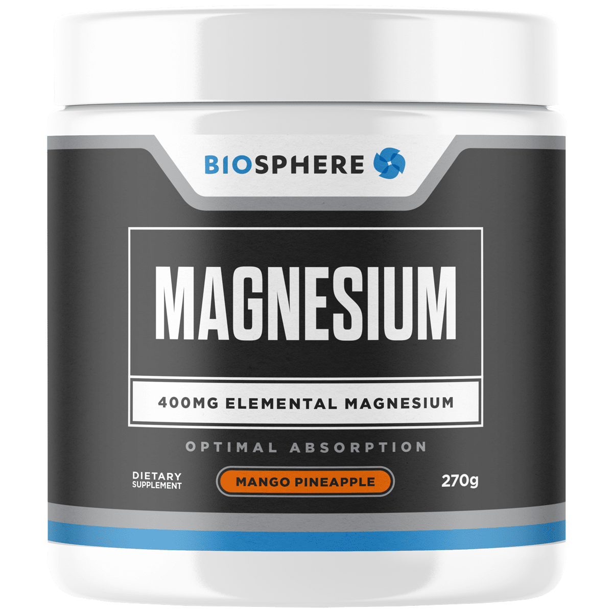Biosphere Magnesium Powder 400mg | healthy.co.nz