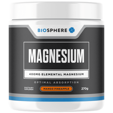 Biosphere Magnesium Powder 400mg | healthy.co.nz