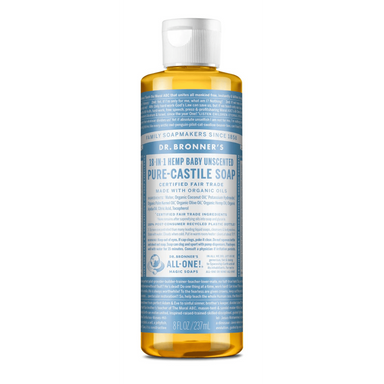 Dr Bronner Dr Bronner Baby Unscented Liquid Soap | healthy.co.nz