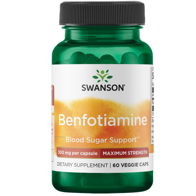 Swanson Benfotiamine - Maximum Strength 300mg | healthy.co.nz