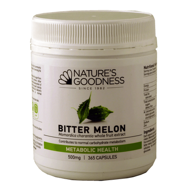 Nature's Goodness Bitter Melon 500mg | healthy.co.nz