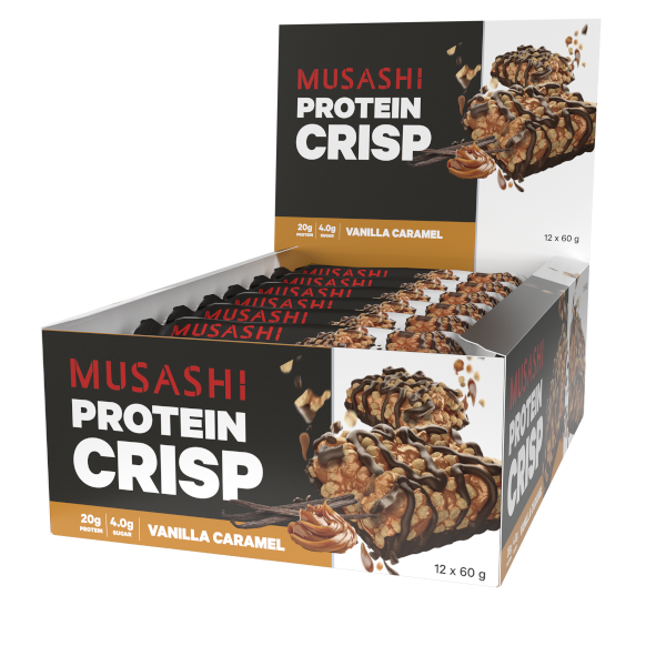 Musashi Protein Crisp - Vanilla Caramel