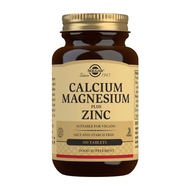 Solgar Calcium Magnesium Plus Zinc | healthy.co.nz