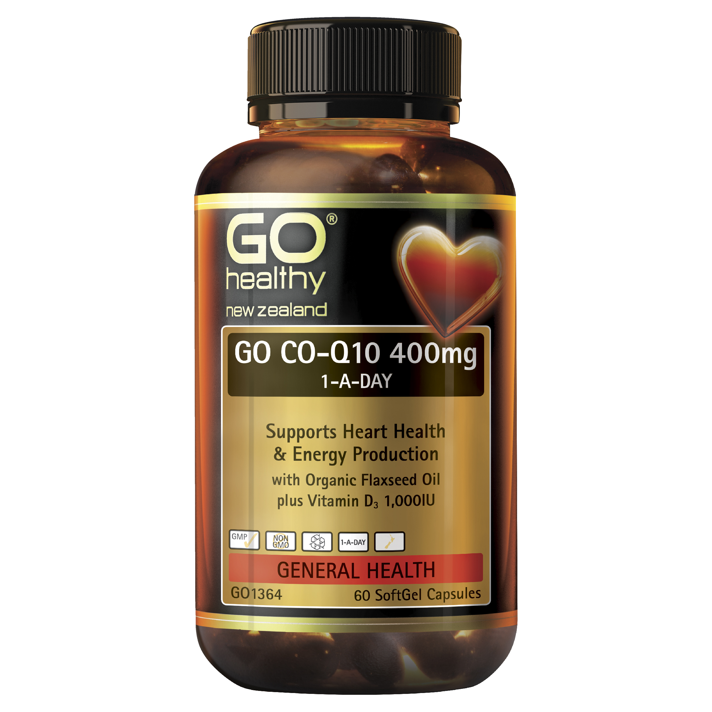 Go Healthy Go Co-Q10 400mg 1-A-Day 