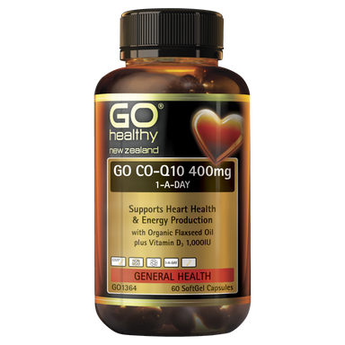 Go Healthy Go Co-Q10 400mg 1-A-Day 