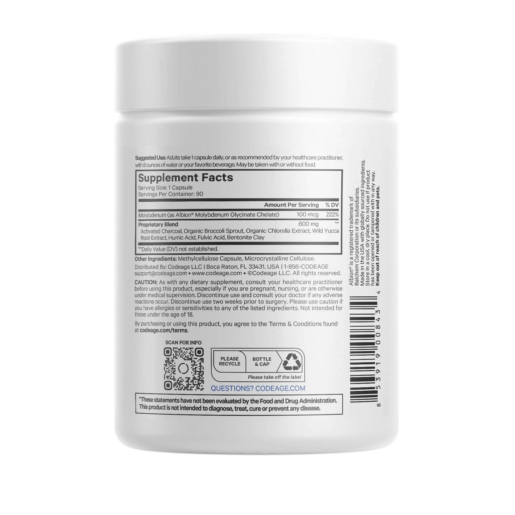 Codeage Full Spectrum Binder + | Detox Daily | healthy.co.nz