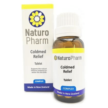 Naturo Pharm Coldmed Relief Tablets | healthy.co.nz
