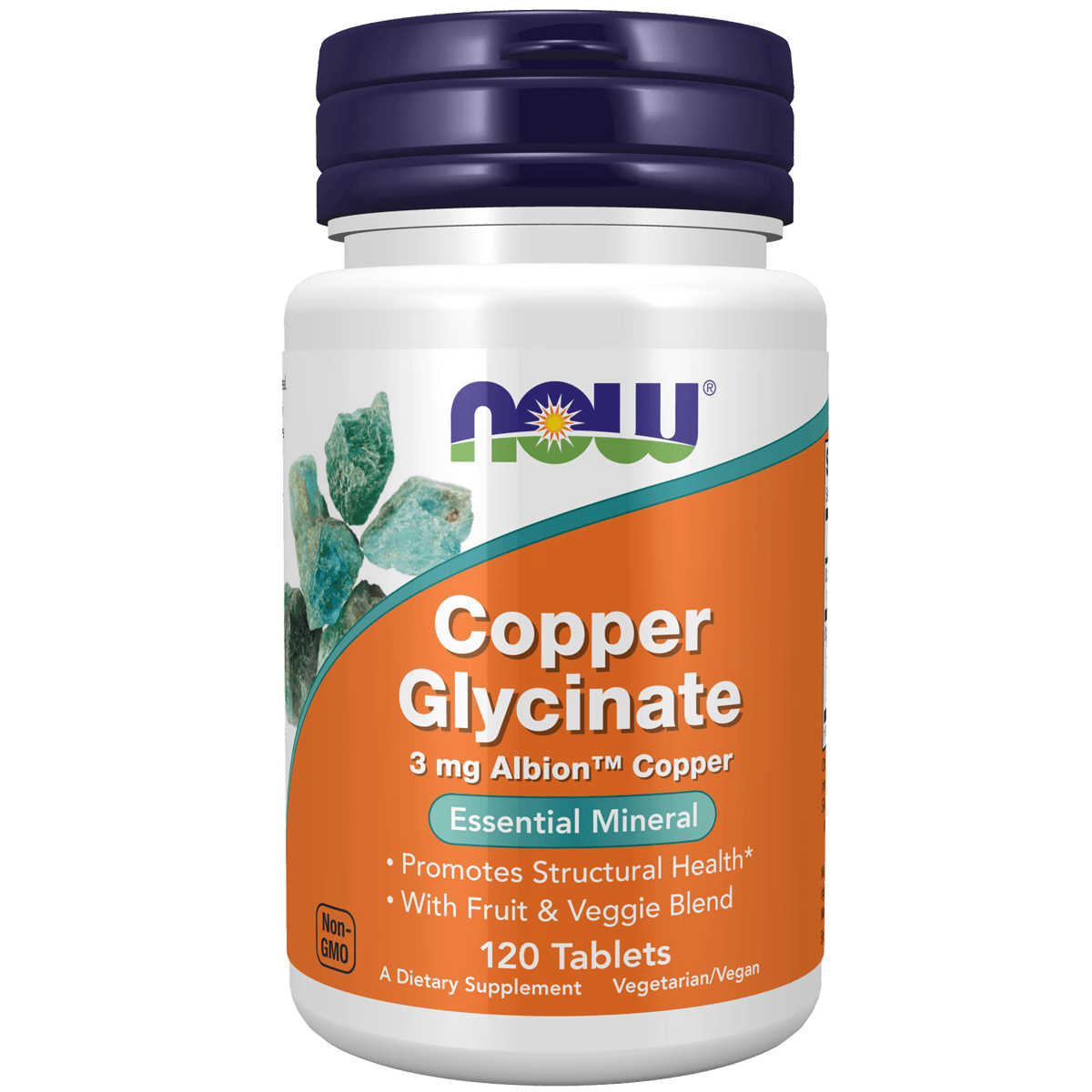 Now Copper Glycinate | Essential Mineral Bone Health | Healthy