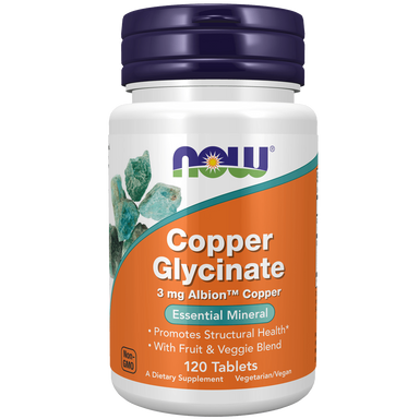 Now Copper Glycinate | Essential Mineral Bone Health | Healthy