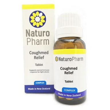 Naturo Pharm Coughmed Relief Tablets | healthy.co.nz