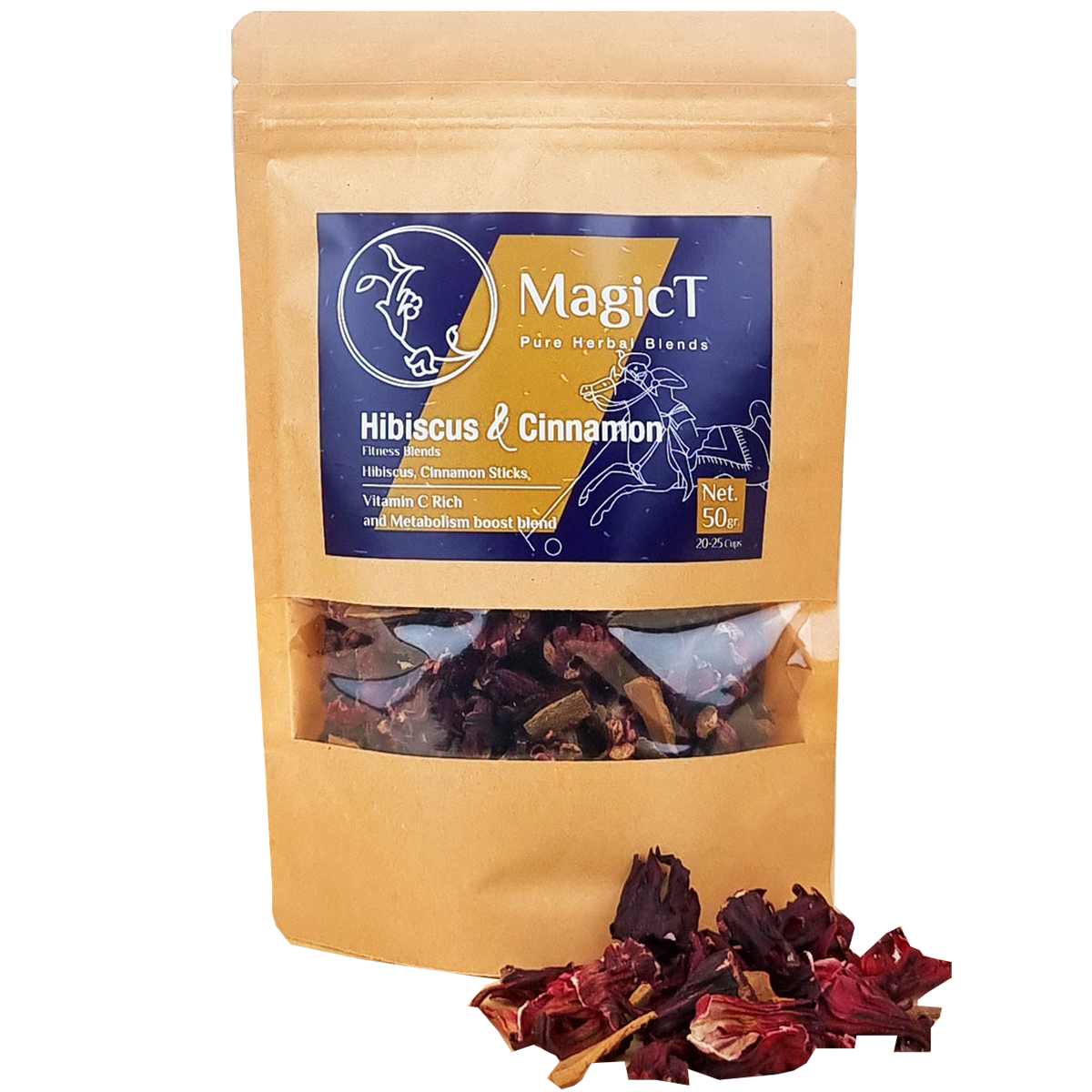 MagicT Hibiscus and Cinnamon Tea Blend | healthy.co.nz