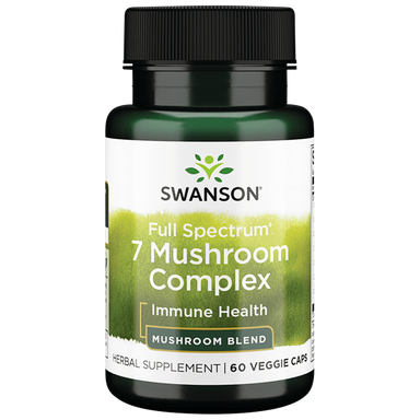 Swanson Full Spectrum 7 Mushroom Complex | healthy.co.nz