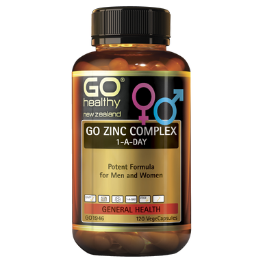 Go Healthy Zinc Complex 1-A-Day 120 Vcaps