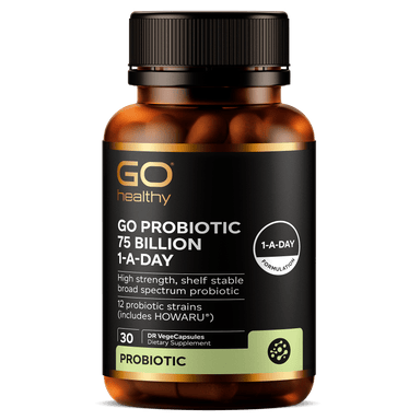 Go Healthy | Go Probiotic 75 Billion 1-A-Day | healthy.co.nz