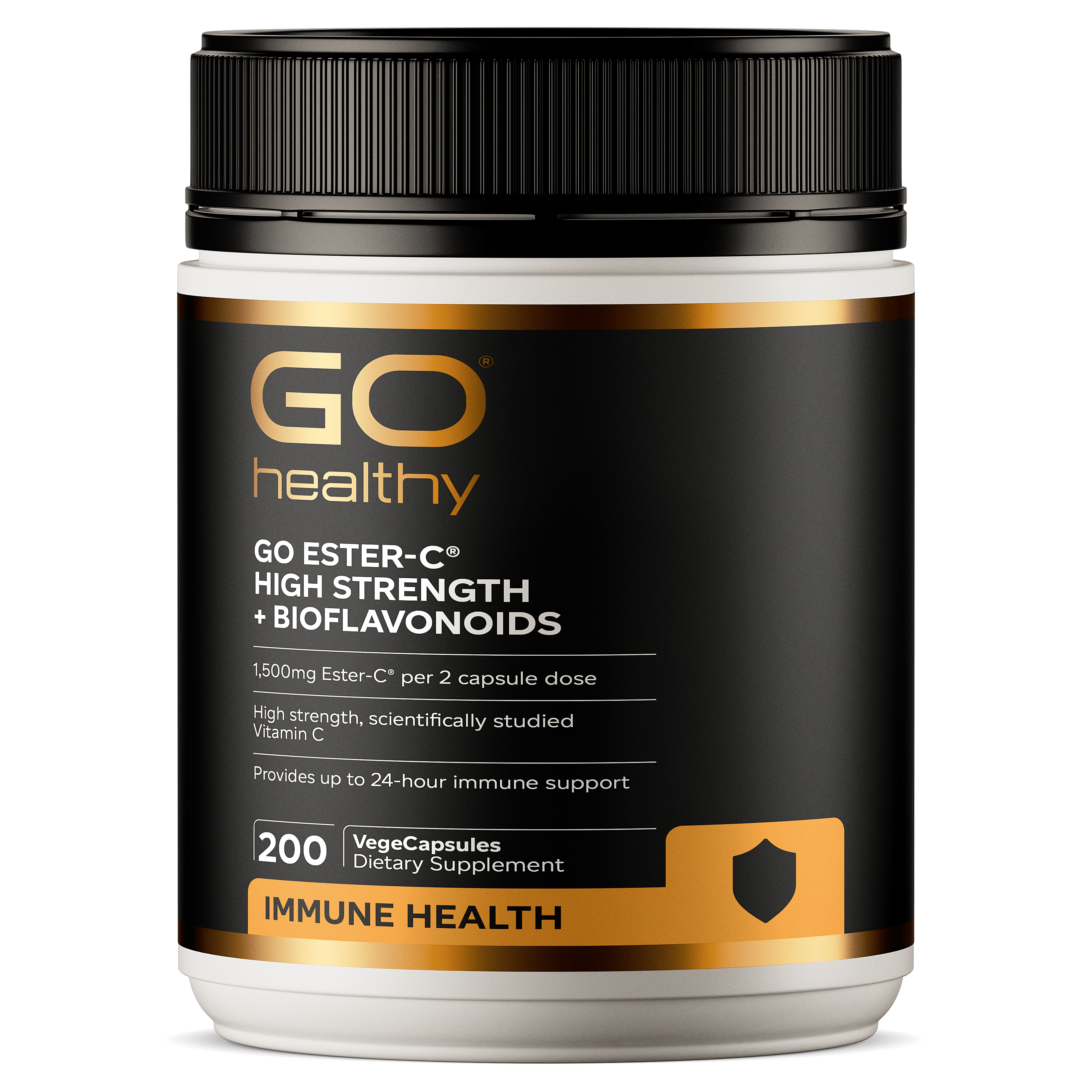Go Healthy Ester-C High Strength + Bioflavonoids | healthy.co.nz