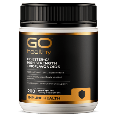 Go Healthy Ester-C High Strength + Bioflavonoids | healthy.co.nz