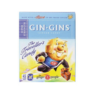 Ginger People Gin Gins Super Strength Hard Candy Travel Size | healthy.co.nz