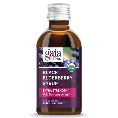 Gaia Herbs Black Elderberry Extra Strength Syrup