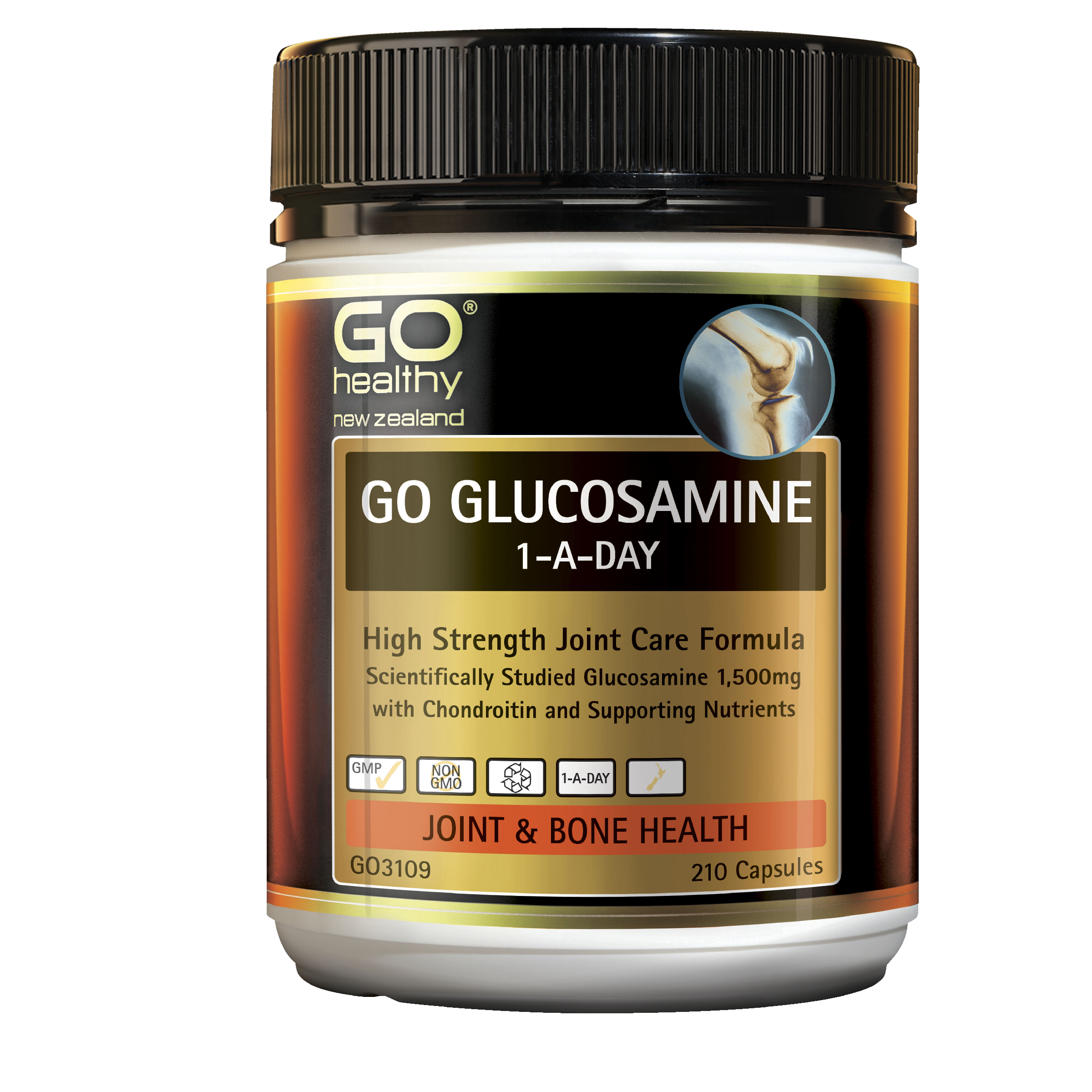Go Healthy Go Glucosamine 1-A-Day 210 caps