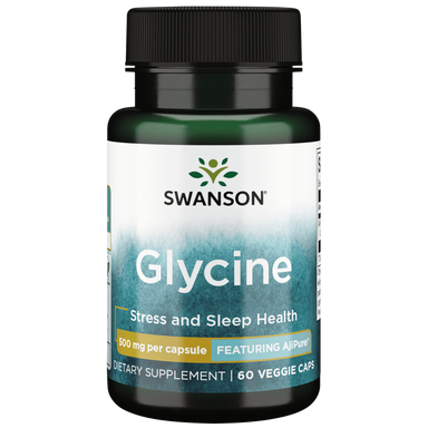 Swanson Glycine - AjiPure® 500mg | healthy.co.nz