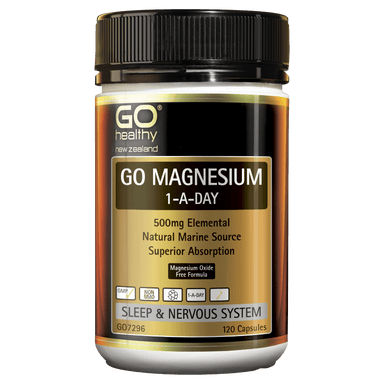 Go Healthy Magnesium 1-A-Day 120 Caps