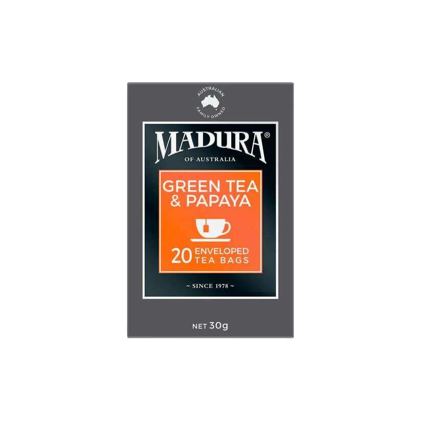 Madura Green Tea &Papaya | healthy.co.nz