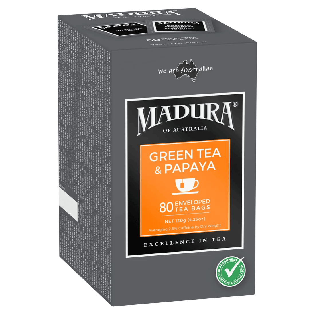 Madura Green Tea and Papaya Leaf