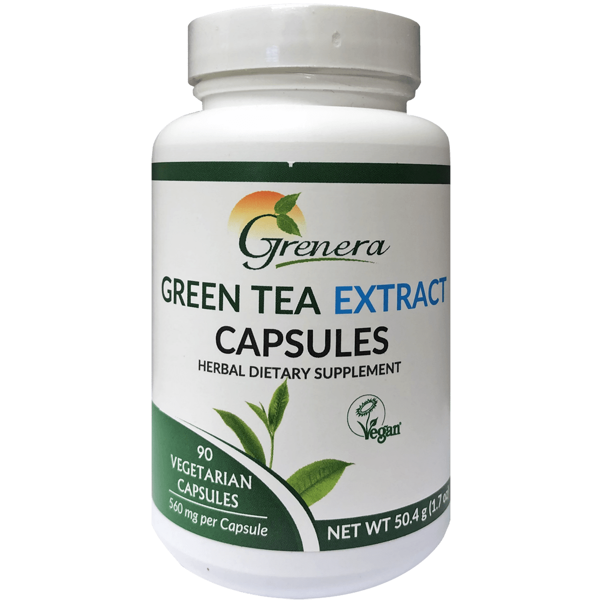 Grenera Green Tea Extract Capsules | Healthy