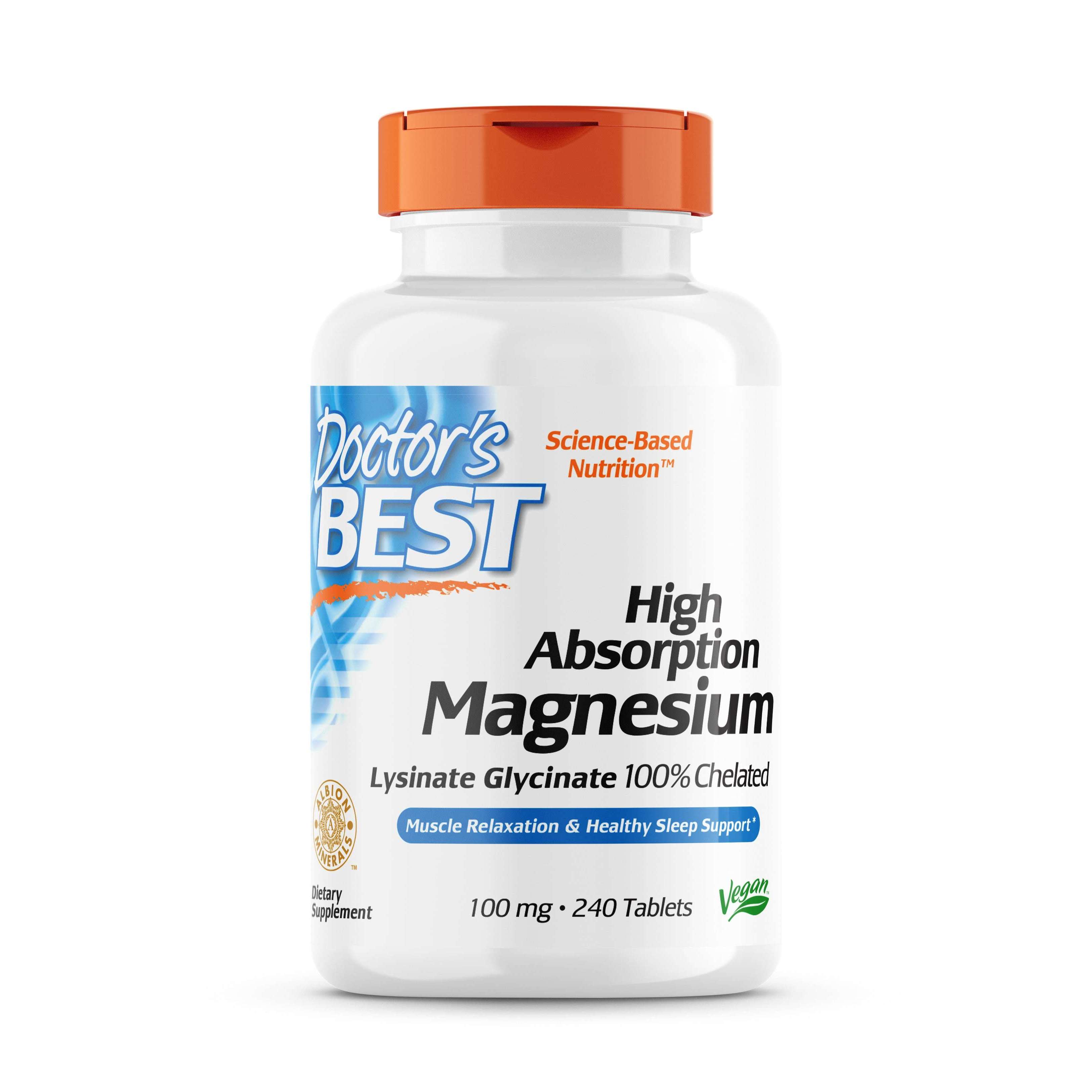 Doctor's Best High Absorption Magnesium