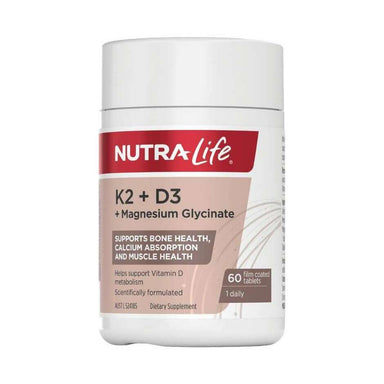 K2+D3+Magnesium Glycinate | Healthy.co.nz