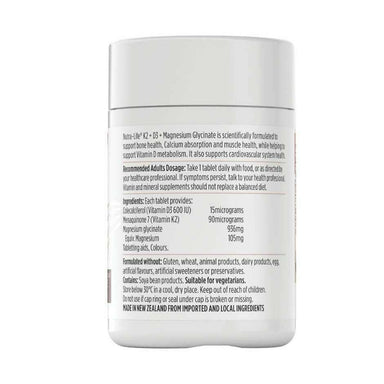 K2+D3+Magnesium Glycinate | Healthy.co.nz