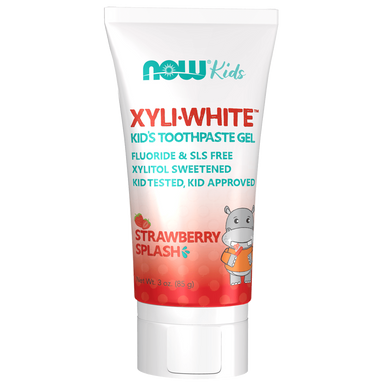 Now Dental XyliWhite Kids Toothpaste Gel - Strawberry Splash | healthy.co.nz